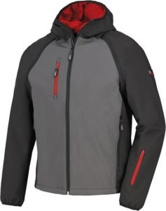 INDUSTRIAL STARTER SLY 04518N - wodoodporna, wiatroszczelna i oddychająca kurtka softshell z kapturem 3XL 1