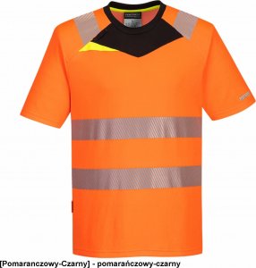 Portwest DX413 - T-Shirt ostrzegawczy DX3 z krótkim rękawem - pomarańczowy-czarny 2XL 1