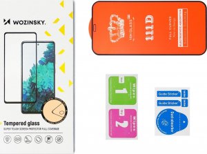 Wozinsky Wozinsky Full Glue szkło hartowane Motorola Moto E22i / E22 na cały ekran z ramką czarny (case friendly) 5