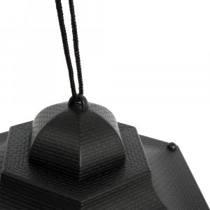 ProGarden Karmnik dla ptaków / budka na karmę ziarno czarny 5