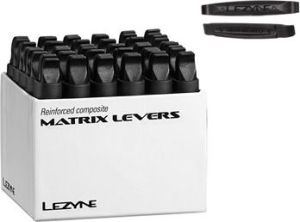 Lezyne Łyżki do opon MATRIX LEVEL BOX pudełko 30 x 2 szt. czarne (LZN-1-TL-MTRX-V2BOX04) 1
