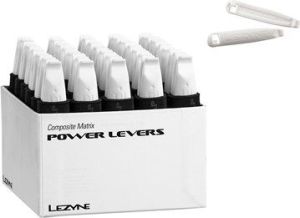 Lezyne Łyżki do opon POWER LEVER BOX białe 30 x 2 szt. Pudełko (LZN-1-TL-POWR-V1BOX07) 1