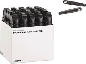 Lezyne Łyżki do opon POWER LEVER XL BOX czarne 30 x 2 szt. pudełko (LZN-1-TL-POWRXL-V1BOX04) 1