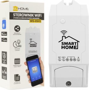 El Home STEROWNIK WiFi ''EL HOME'' WS-05H1 - 2 kanały - AC 230V / 6A na kanał 1