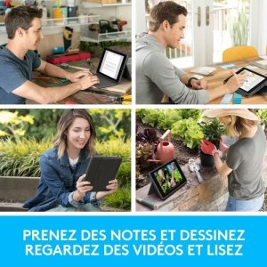 Logitech LOGITECH  klawiatura i etui  wytrzymale etui do Apple iPad 10,2 cala 7. generacji, 8. generacji  czarne 6