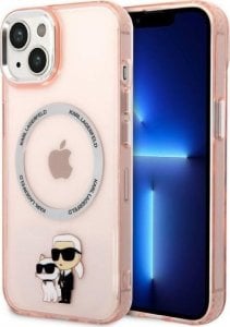 Karl Lagerfeld Karl Lagerfeld IML NFT Karl & Choupette MagSafe - Etui iPhone 14 (różowy) 1