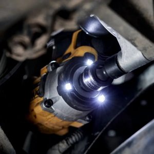 Klucz udarowy Dewalt KLUCZ UDAROWY 1/2" 18V 406Nm 2x5,0Ah Z WYTŁOCZKĄ DO WÓZKA PIERŚCIEŃ DCF921P2G 8