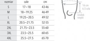 Zamst Stabilizator stawu kolanowego Filmista Knee  L 2