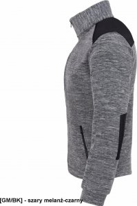 JHK FLRA 340 - bluza polarowa unisex, gruba posiada bardzo dobre właściwości cieplne - złoty fluorescencyjny S 26