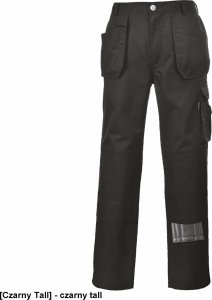 Portwest KS15 - Spodnie z kieszeniami kaburowymi Slate - czarny tall 2XL 1
