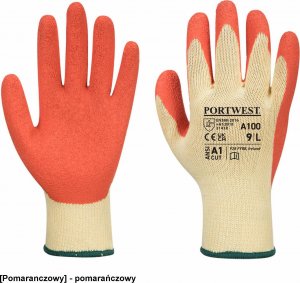 Portwest A100 - Rękawica Grip - pomarańczowy S 1