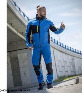 Ardon ARDON 4Xstretch - męska bluza robocza stretch, funkcjonalne wstawki, ekstremalnie wytrzymały materiał Tabiflex, 98% - niebieski H6080 M 1