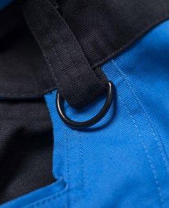 Ardon ARDON 4Xstretch - spodnie robocze ogrodniczki stretch, dużo praktycznych kieszeni + na nakolanniki, d-ring, oddychający - niebieski H6084 50 14