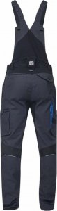 Ardon ARDON 4Xstretch - spodnie robocze ogrodniczki stretch, dużo praktycznych kieszeni + na nakolanniki, d-ring, oddychający - niebieski H6084 50 2