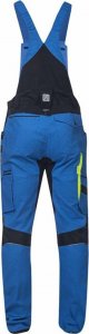 Ardon ARDON 4Xstretch - spodnie robocze ogrodniczki stretch, dużo praktycznych kieszeni + na nakolanniki, d-ring, oddychający - niebieski H6084 50 21