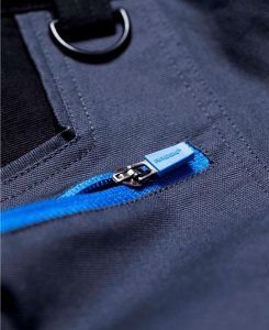 Ardon ARDON 4Xstretch - spodnie robocze ogrodniczki stretch, dużo praktycznych kieszeni + na nakolanniki, d-ring, oddychający - niebieski H6084 50 9