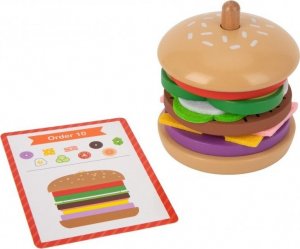 Woopie WOOPIE GREEN Drewniany Burger Restauracja Układanka dla Dzieci 15 el. Certyfikat FSC 8