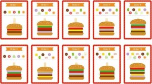 Woopie WOOPIE GREEN Drewniany Burger Restauracja Układanka dla Dzieci 15 el. Certyfikat FSC 10