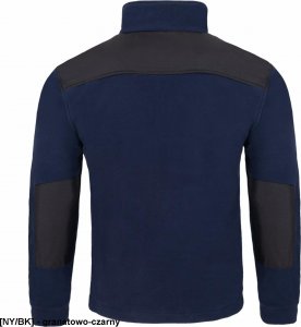 JHK FLRA 340 - bluza polarowa unisex, gruba posiada bardzo dobre właściwości cieplne - czarno-grafitowy 4XL 116