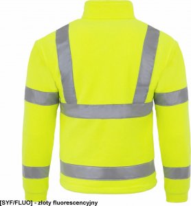 JHK FLRA 340 - bluza polarowa unisex, gruba posiada bardzo dobre właściwości cieplne - czarno-grafitowy 4XL 62