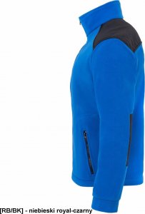 JHK FLRA 340 - bluza polarowa unisex, gruba posiada bardzo dobre właściwości cieplne - czarno-grafitowy 4XL 81