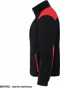 JHK FLRA 340 - bluza polarowa unisex, gruba posiada bardzo dobre właściwości cieplne - brązowo-czarny L 14