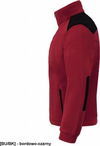 JHK FLRA 340 - bluza polarowa unisex, gruba posiada bardzo dobre właściwości cieplne - brązowo-czarny L 4