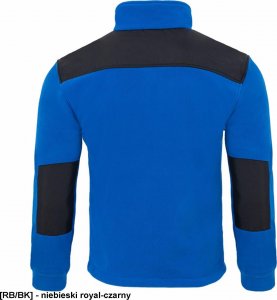 JHK FLRA 340 - bluza polarowa unisex, gruba posiada bardzo dobre właściwości cieplne - brązowo-czarny L 82