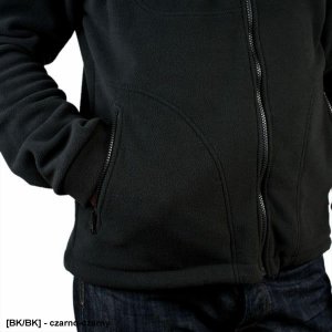 JHK FLRA 340 - bluza polarowa unisex, gruba posiada bardzo dobre właściwości cieplne - brązowo-czarny L 97