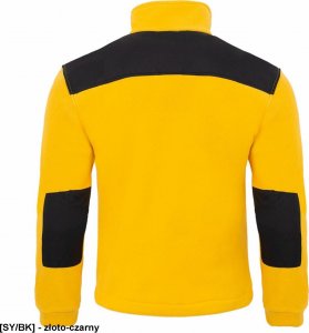 JHK FLRA 340 - bluza polarowa unisex, gruba posiada bardzo dobre właściwości cieplne - jasno szaro-czarny S 68