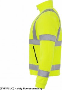 JHK FLRA 340 - bluza polarowa unisex, gruba posiada bardzo dobre właściwości cieplne - piaskowo-czarny XL 88