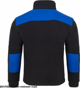 JHK FLRA 340 - bluza polarowa unisex, gruba posiada bardzo dobre właściwości cieplne - piaskowo-czarny XL 91