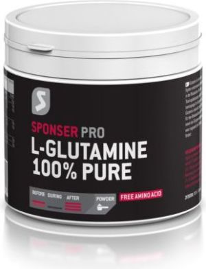 Sponser Czysta glutamina L-GLUTAMINE 100% PURE puszka 350g (SPN-90-134) 1