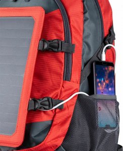 Plecak turystyczny walk genie Ładowarka plecakowa z panelem solarnym Walk Genie 146329 (10 Sztuk) - Niebieski 4