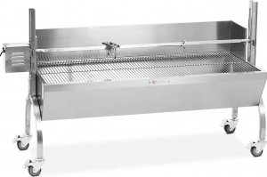 Royal Catering RCSG-150PP Grill z wędzarnią elektryczno-węglowy 50 cm x 126 cm 2