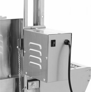 Royal Catering RCSG-150PP Grill z wędzarnią elektryczno-węglowy 50 cm x 126 cm 3