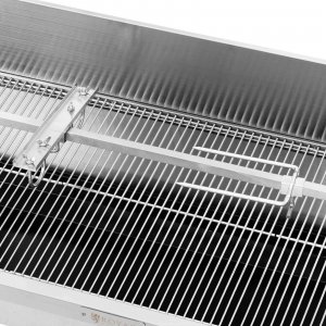 Royal Catering RCSG-150PP Grill z wędzarnią elektryczno-węglowy 50 cm x 126 cm 8
