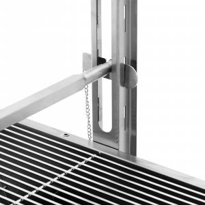 Royal Catering Grill węglowy z rożnem obrotowym elektrycznym do pieczenia prosiaka 13 W 40 kg 137 cm Grill węglowy z rożnem obrotowym elektrycznym do pieczenia prosiaka 13 W 40 kg 137 cm 4