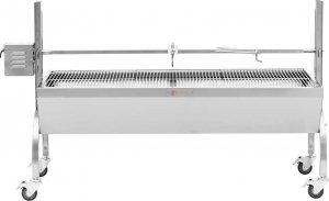 Royal Catering Grill węglowy z rożnem obrotowym elektrycznym do pieczenia prosiaka 13 W 40 kg 137 cm Grill węglowy z rożnem obrotowym elektrycznym do pieczenia prosiaka 13 W 40 kg 137 cm 9