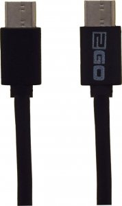 Kabel USB 2GO USB-C - USB-C 1 m Czarny (795849) 1