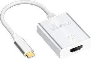 Adapter AV MediaRange MediaRange USB Type-C 3.1 auf HDMI converter, silver 1