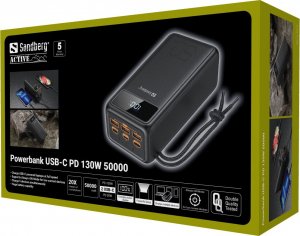 Powerbank Sandberg 420-75 50000mAh Czarny 7