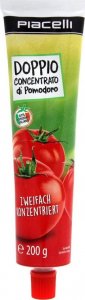 Piacelli Pasta Pomidorowa Podwójnie Skoncentrowana w Tubie 200 g 1