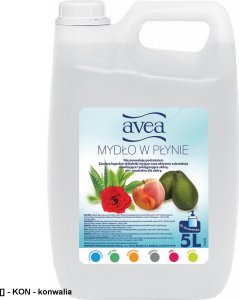 R.E.I.S. AVEA-MYD-PL5 - mydło aloesowe, brzoskwiniowe, konwaliowe, antybakteryjne w płynie 1