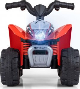 Milly Mally Pojazd na akumulator Quad HONDA ATV Red 2