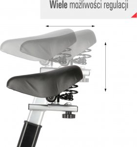 Rower stacjonarny HMS SW2501 mechaniczny 9