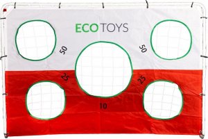 Bramka piłkarska treningowa + mata celnościowa 180x122cm 4