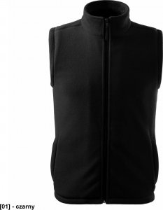 RIMECK Next 518 - ADLER - Kamizelka polarowa unisex, 280 g/m2, 100% poliester, - biały - rozmiar 4XL 22