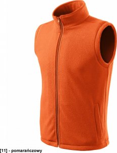 RIMECK Next 518 - ADLER - Kamizelka polarowa unisex, 280 g/m2, 100% poliester, - biały - rozmiar 4XL 23