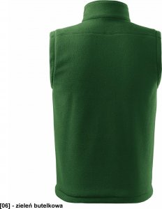 RIMECK Next 518 - ADLER - Kamizelka polarowa unisex, 280 g/m2, 100% poliester, - biały - rozmiar 4XL 45